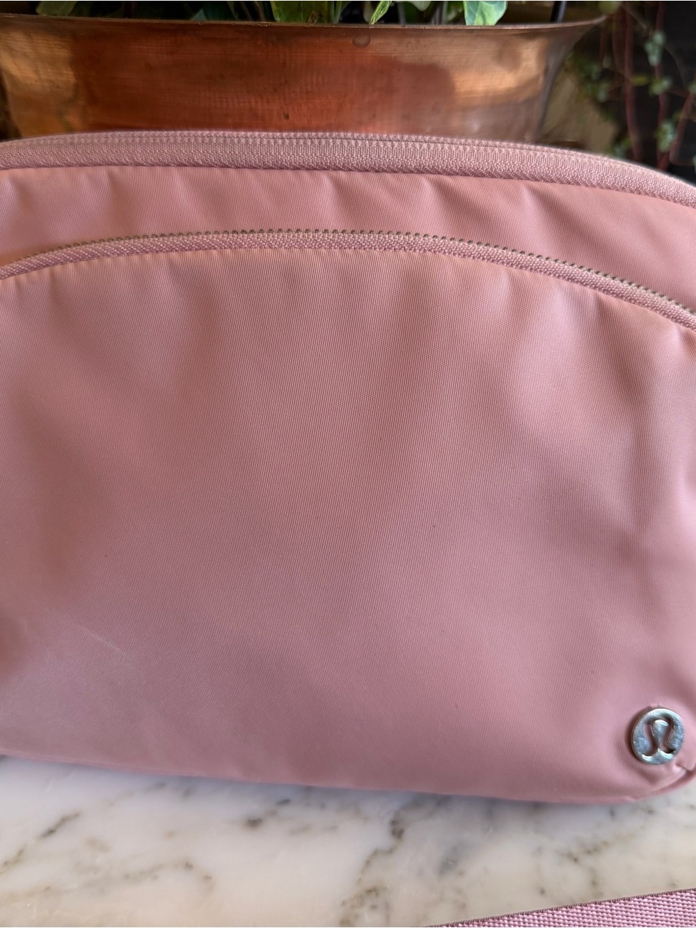 lululemon Blush Pink everywhere crossbody bag large